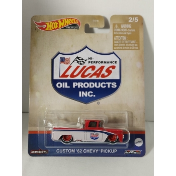 Hot Wheels 1:64 PC Vintage Oil - Custom Chevrolet Pickup 1962 Lucas Hi Performance